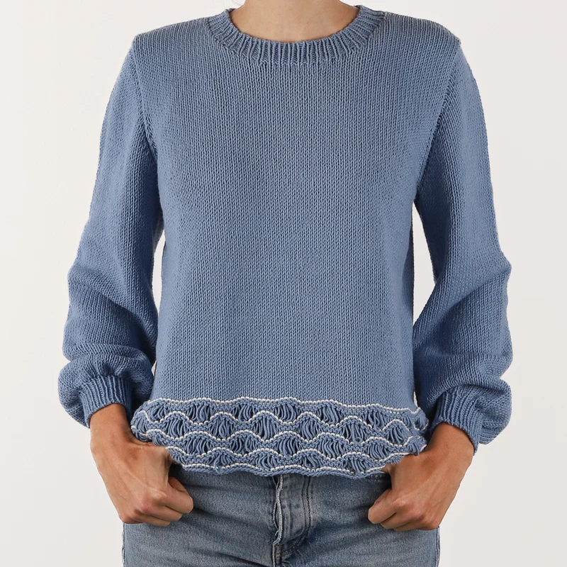 Strickpaket „By the Sea Sweater“