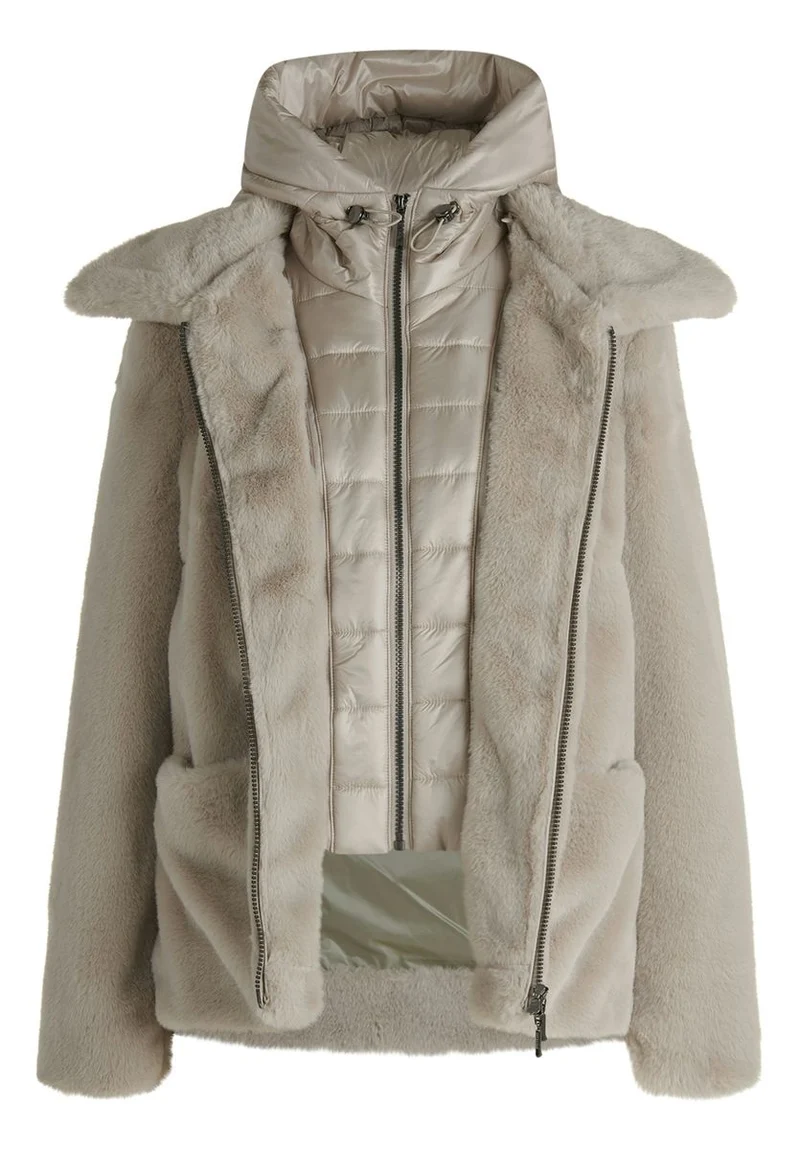 Plüschjacke