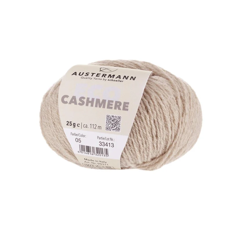 Eco Cashmere | 112 M - 25 G | 05 - Beigemeliert
