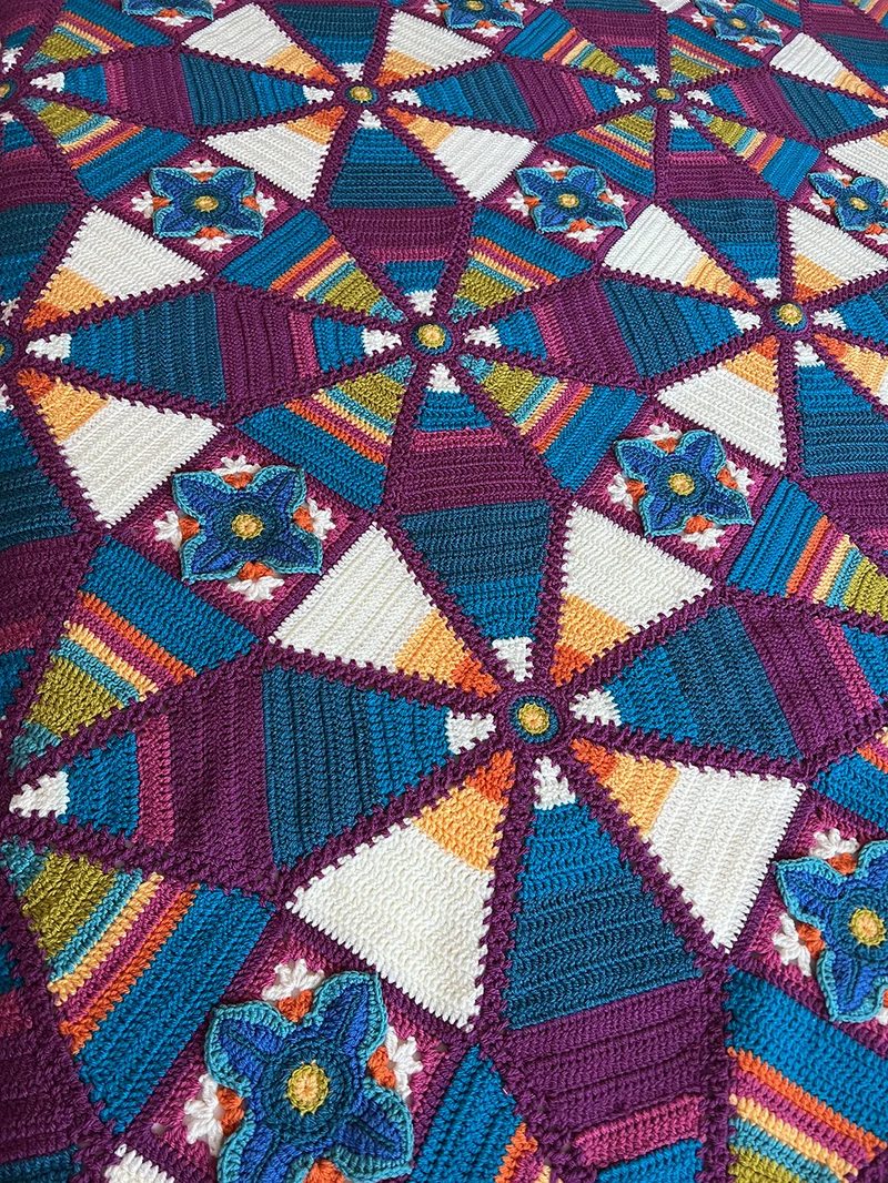 Royal Garden Blanket Special DK Häkelpaket – Janie Crow