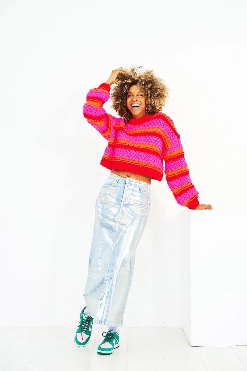 Stylecraft-Strickanleitung „Special XL Short & Long Sweater“ (2 Designs)