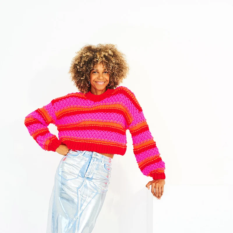 Stylecraft-Strickanleitung „Special XL Short & Long Sweater“ (2 Designs)