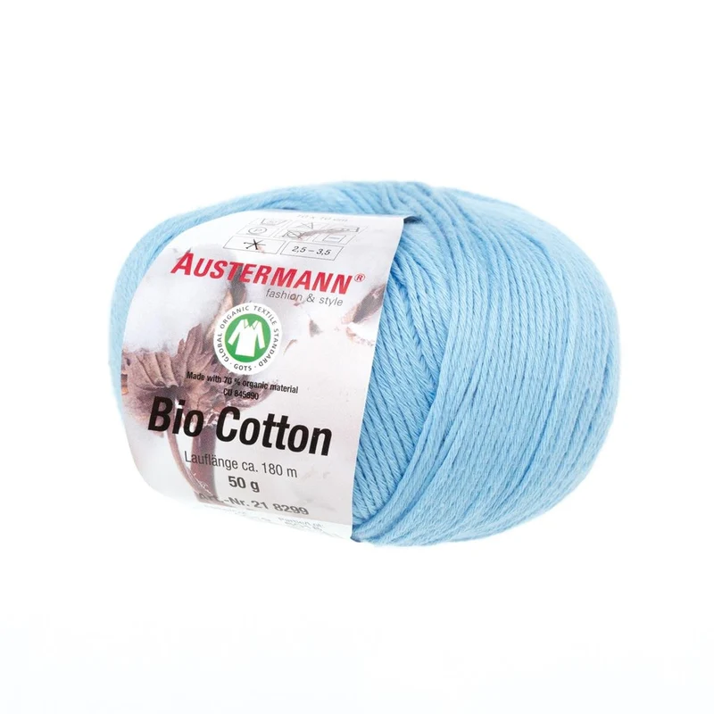 Gots Bio Cotton Uni | 180 M - 50 G | 19 - Himmel