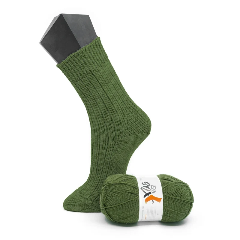 ElbSox Pier 4 | 100g Sockenwolle | 008 - Seetanggrün