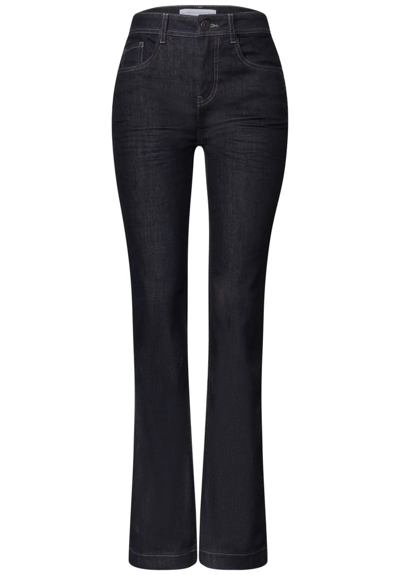 High Waist Bootcut Jeans im Slim Fit
