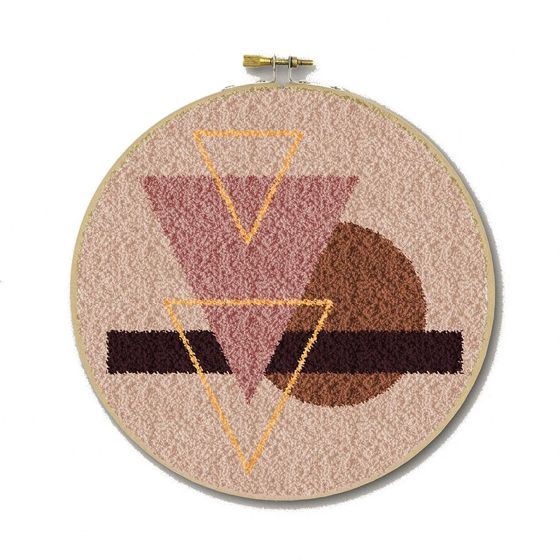 Restyle-Stanzset „Abstract“, 17,8 cm, rund, 2