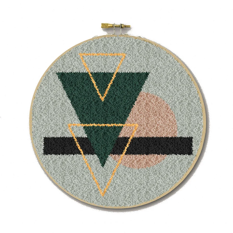 Restyle-Stanzset „Abstract“, 17,8 cm, rund, 1