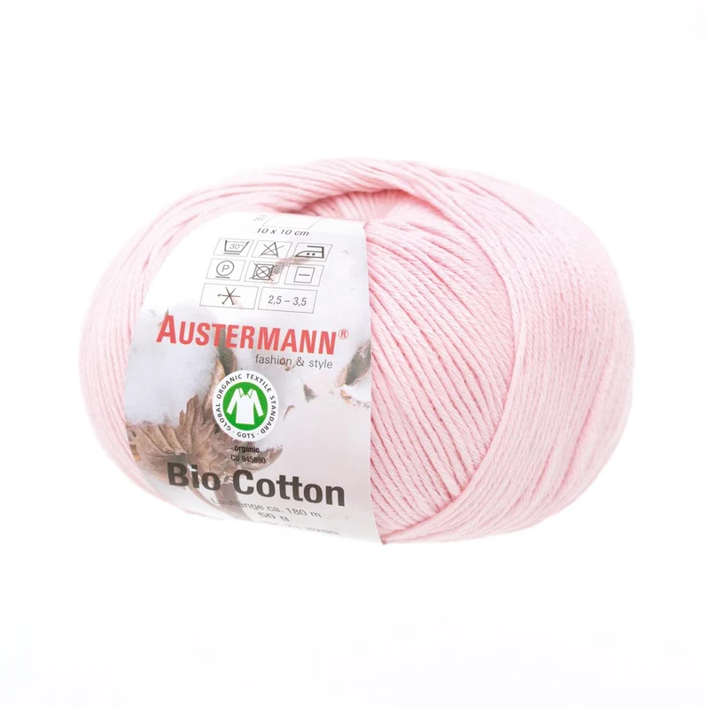 Gots Bio Cotton Uni | 180 M - 50 G | 14 - Rosé