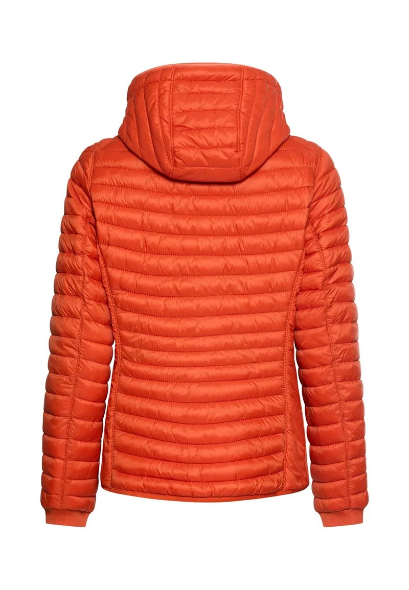 Winddichte Jacke mit seitlichem Strick-Einsatz