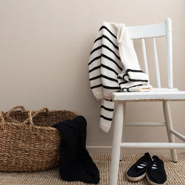 Strickanleitung „Yarn and Colors Striped Jumper“