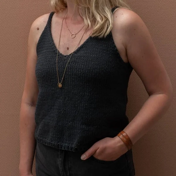 Strickanleitung „Yarn and Colors Tank Top“ (digital)