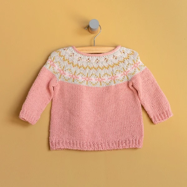 Strickanleitung „Yarn and Colors Hanna Sweater“ (digital)