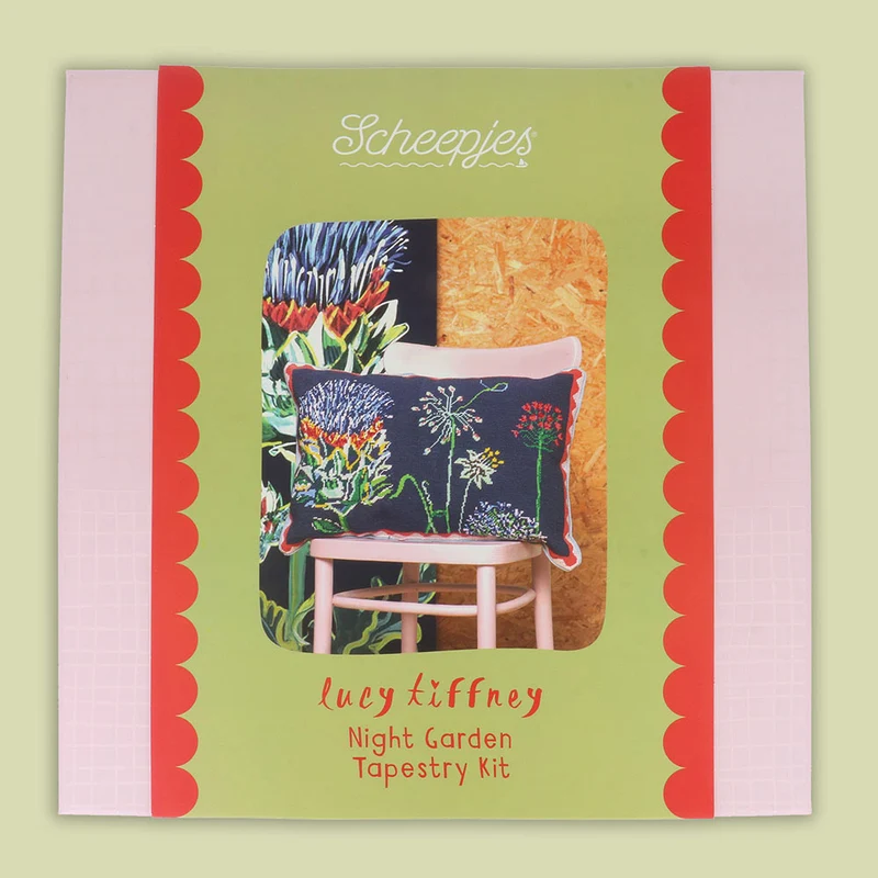 Scheepjes Lucy Tiffney Stick-Set 60 x 40 cm „Night Garden“