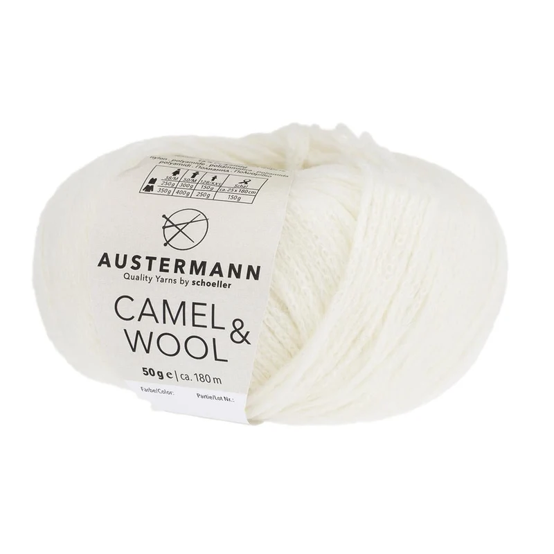 Camel&Wool | 180 M - 50G | 01 - Wollweiss