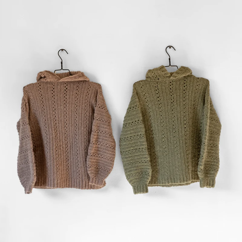 Häkelanleitung „Peppercorn Tree Hoodie“ von Yarn and Colors (digital)