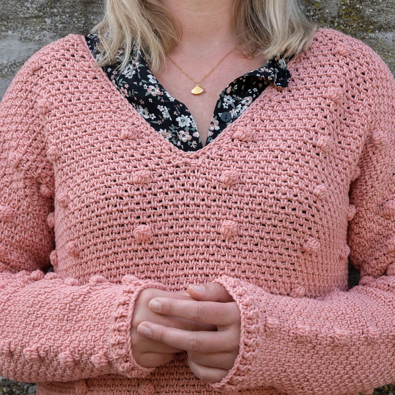 Häkelanleitung „Yarn and Colors Junction Sweater“ (digital)