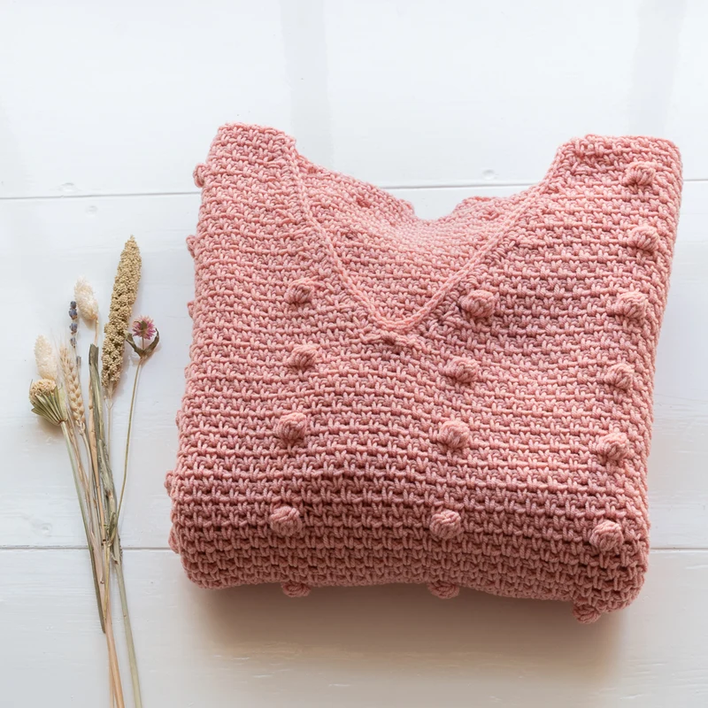 Häkelanleitung „Yarn and Colors Junction Sweater“ (digital)