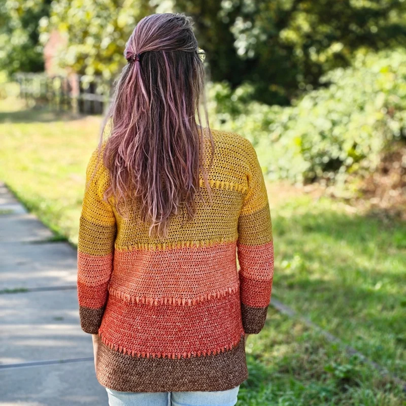 Marigold Cardigan Häkelpaket – It's Annemade