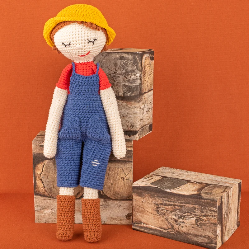 Häkelanleitung „Yarn and Colors Freddy/Francine Farmer“ (digital)