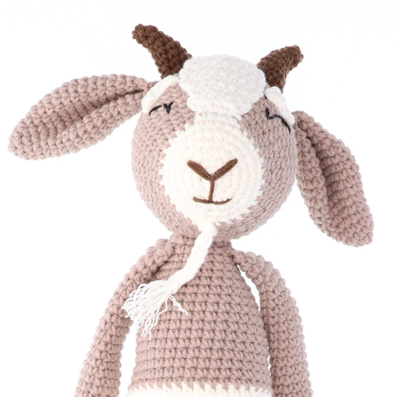 Häkelanleitung „Yarn and Colors Gus Goat“ (digital)