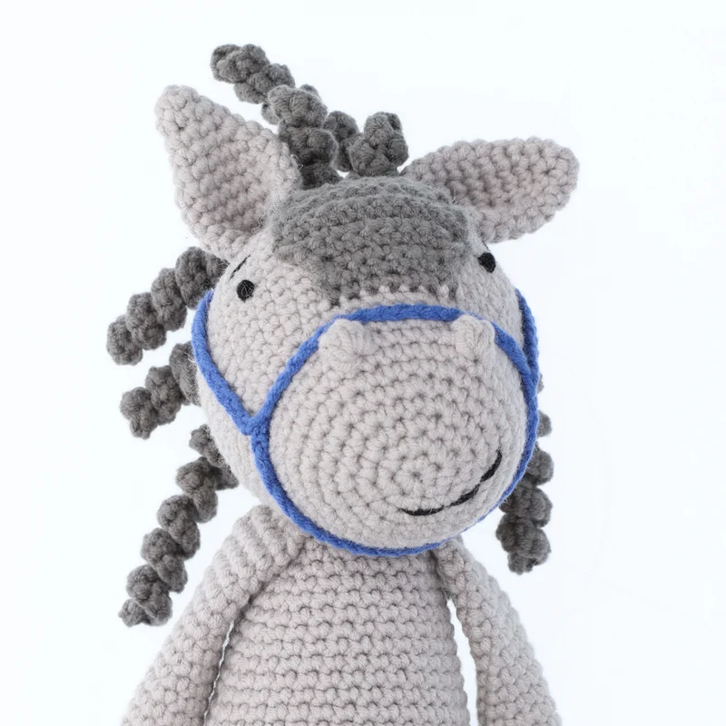 Häkelanleitung „Yarn and Colors Hank Horse“
