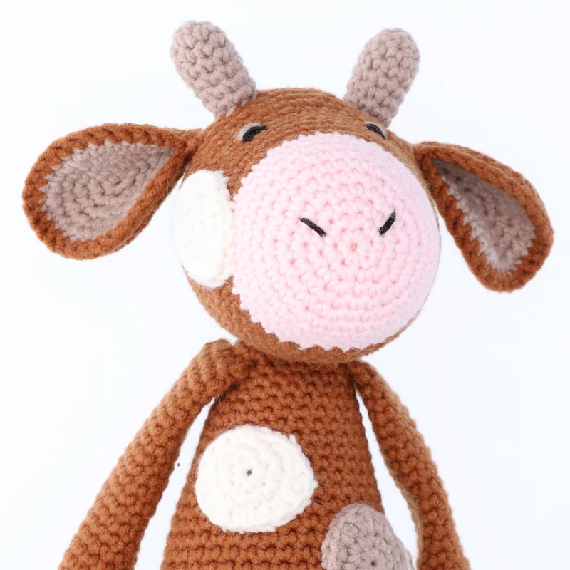 Häkelanleitung „Yarn and Colors Clara Cow“ (digital)
