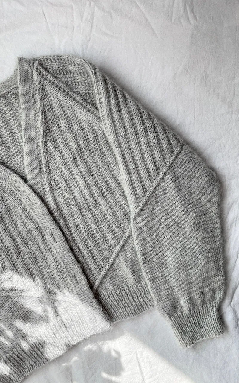 Cosmo Cardigan - TYNN SILK MOHAIR & SUNDAY EDITION - Strickset