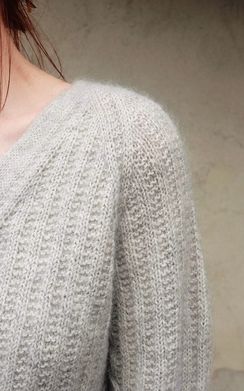 Cosmo Cardigan - TYNN SILK MOHAIR & SUNDAY EDITION - Strickset