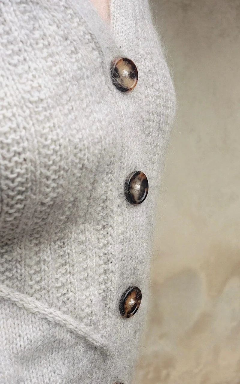 Cosmo Cardigan - TYNN SILK MOHAIR & SUNDAY EDITION - Strickset