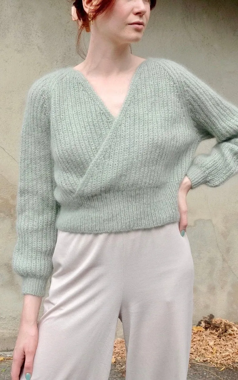 Lucy Bluse Damen - TYNN SILK MOHAIR - Strickset