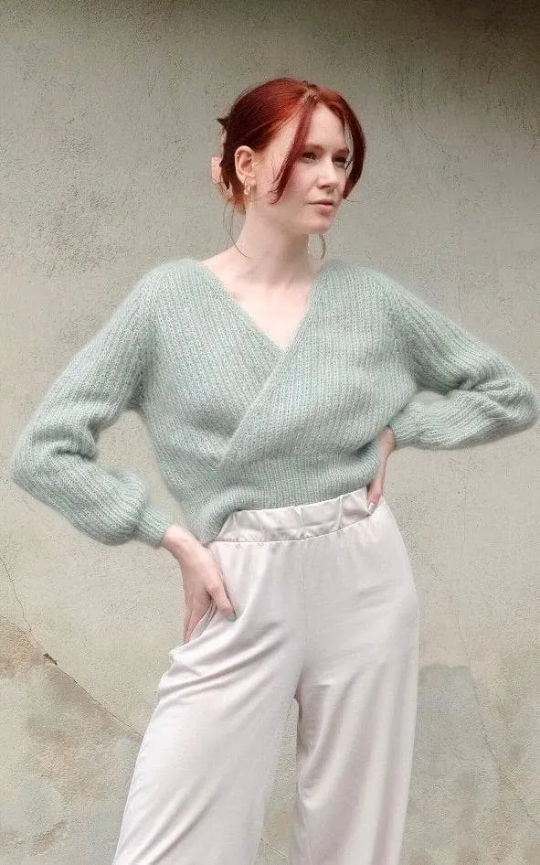 Lucy Bluse Damen - TYNN SILK MOHAIR - Strickset
