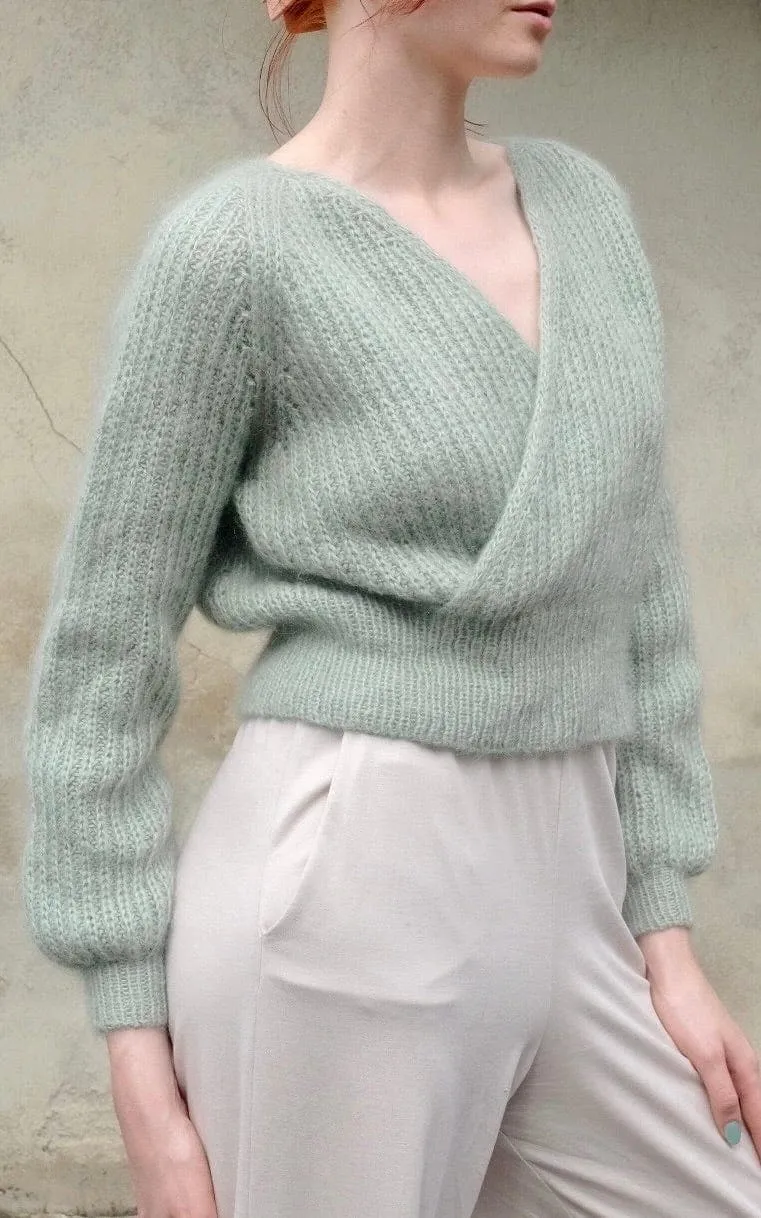 Lucy Bluse Damen - TYNN SILK MOHAIR - Strickset