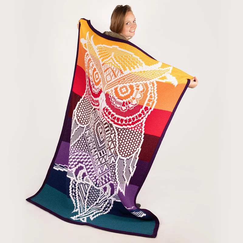 Zen Tangle „Ollie the Owl“ – Garn- und Häkelpaket
