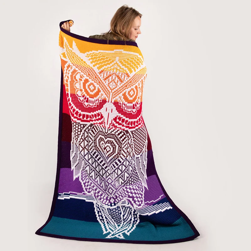 Zen Tangle „Ollie the Owl“ – Garn- und Häkelpaket