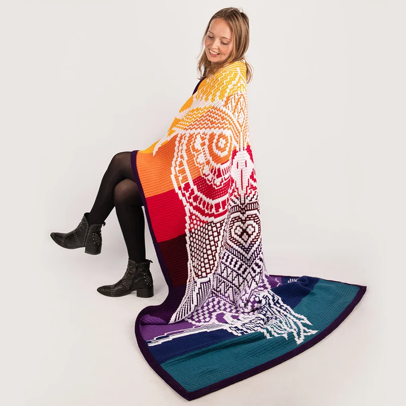 Zen Tangle „Ollie the Owl“ – Garn- und Häkelpaket
