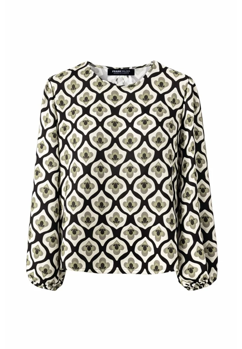 Bluse COOL MATCHA mit Gummibündchen