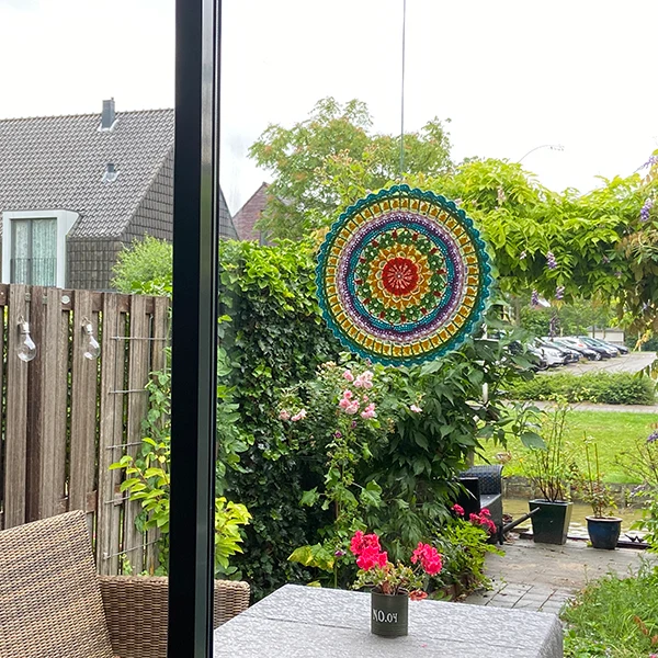 Häkelanleitung „Mandala Happy“