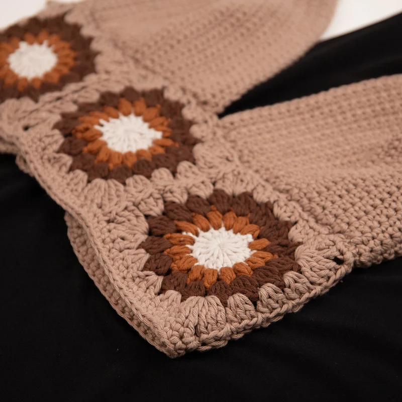 Häkelpaket „Flower Top“ – Abschlussstiche