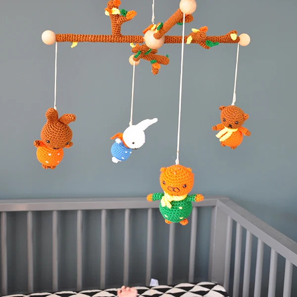 Häkelanleitung „Miffy und ihre Freunde – Baby-Mobile“ (digital)