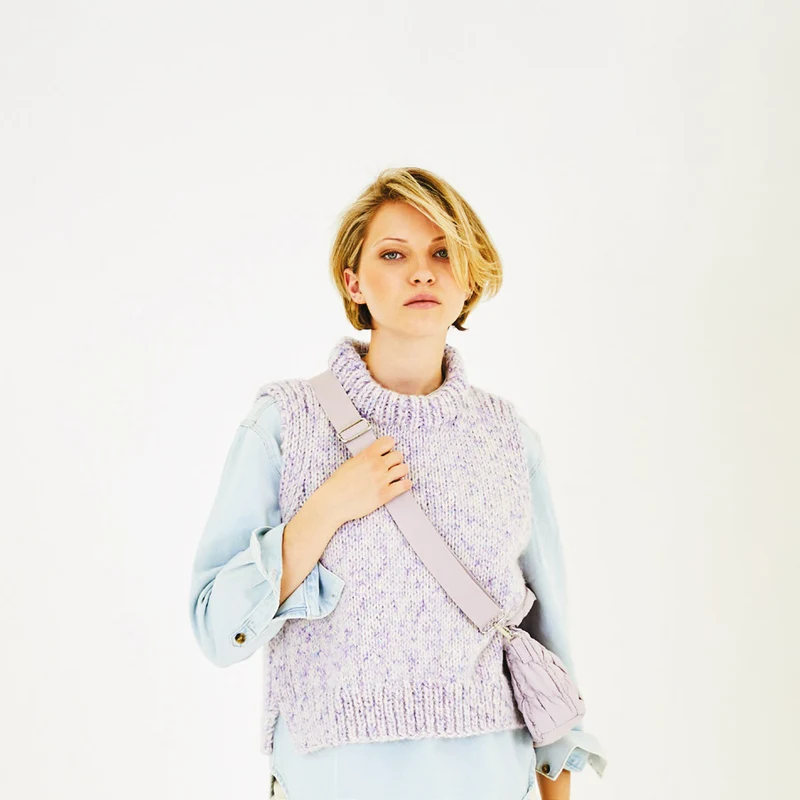 Strickpaket für ein Tanktop mit Rundhalsausschnitt | Stylecraft Grace & Serene