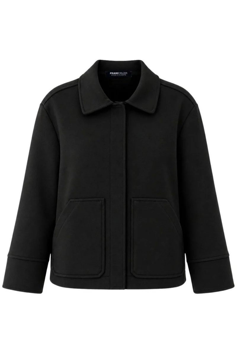 Leichtjacke IVORY NOIR mit Knopfleiste