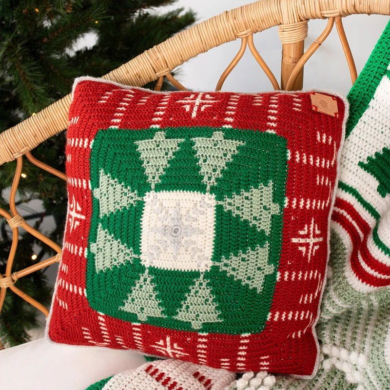 Weihnachts-Traumkissen-Häkelpaket