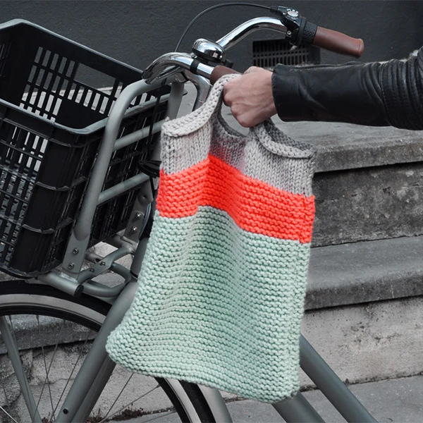 Strickanleitung für eine Tasche
