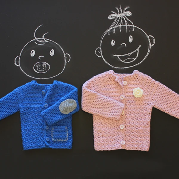 Häkelanleitung „Partner 6“ – Babyjäckchen (digital)