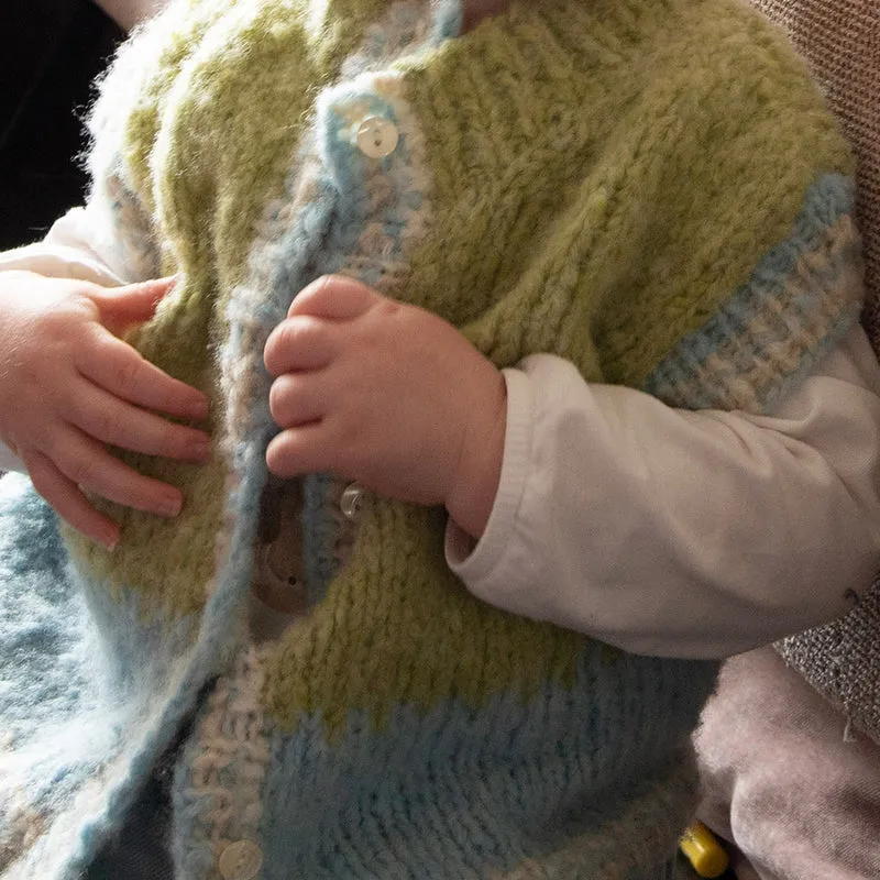 Piuma Mini & Me Jacke (Kinder) Garn- und Strickpaket