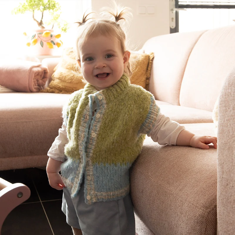 Piuma Mini & Me Jacke (Kinder) Garn- und Strickpaket