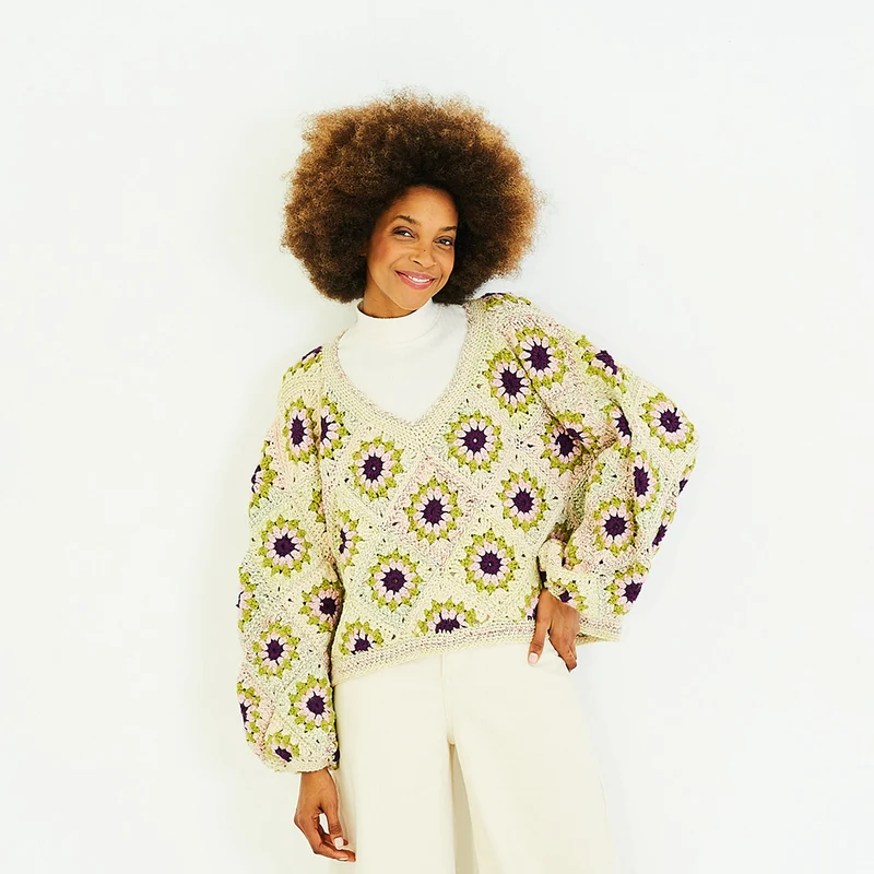 Stylecraft Moorland & Softie Crochet Sweater Häkelpaket (mit Anleitungen)