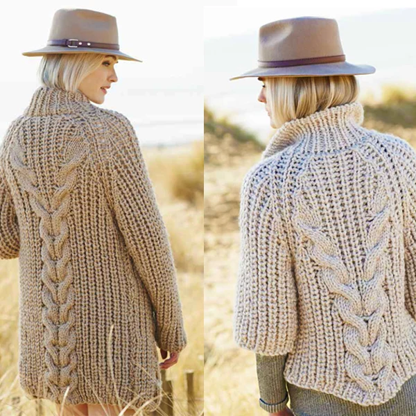 Strickanleitung „Twist“ – Damenjacke (digital)