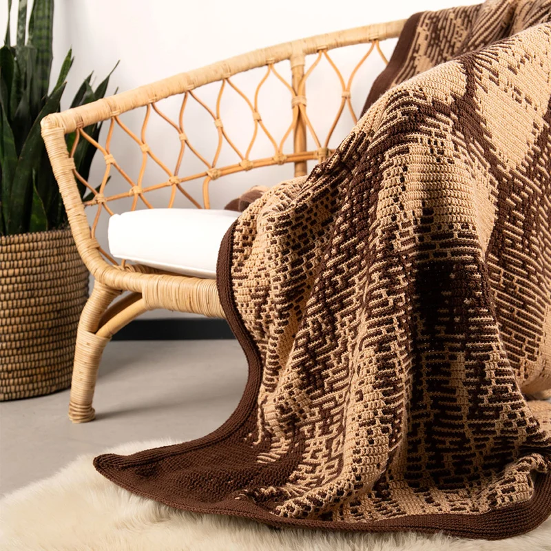 Häkelpaket „Brave Heart“-Decke – CrazyCrochetCatlady