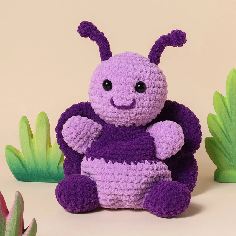Häkeln von Kuscheltieren, Teil 1 – Schmetterling Veerle – YarnZoo